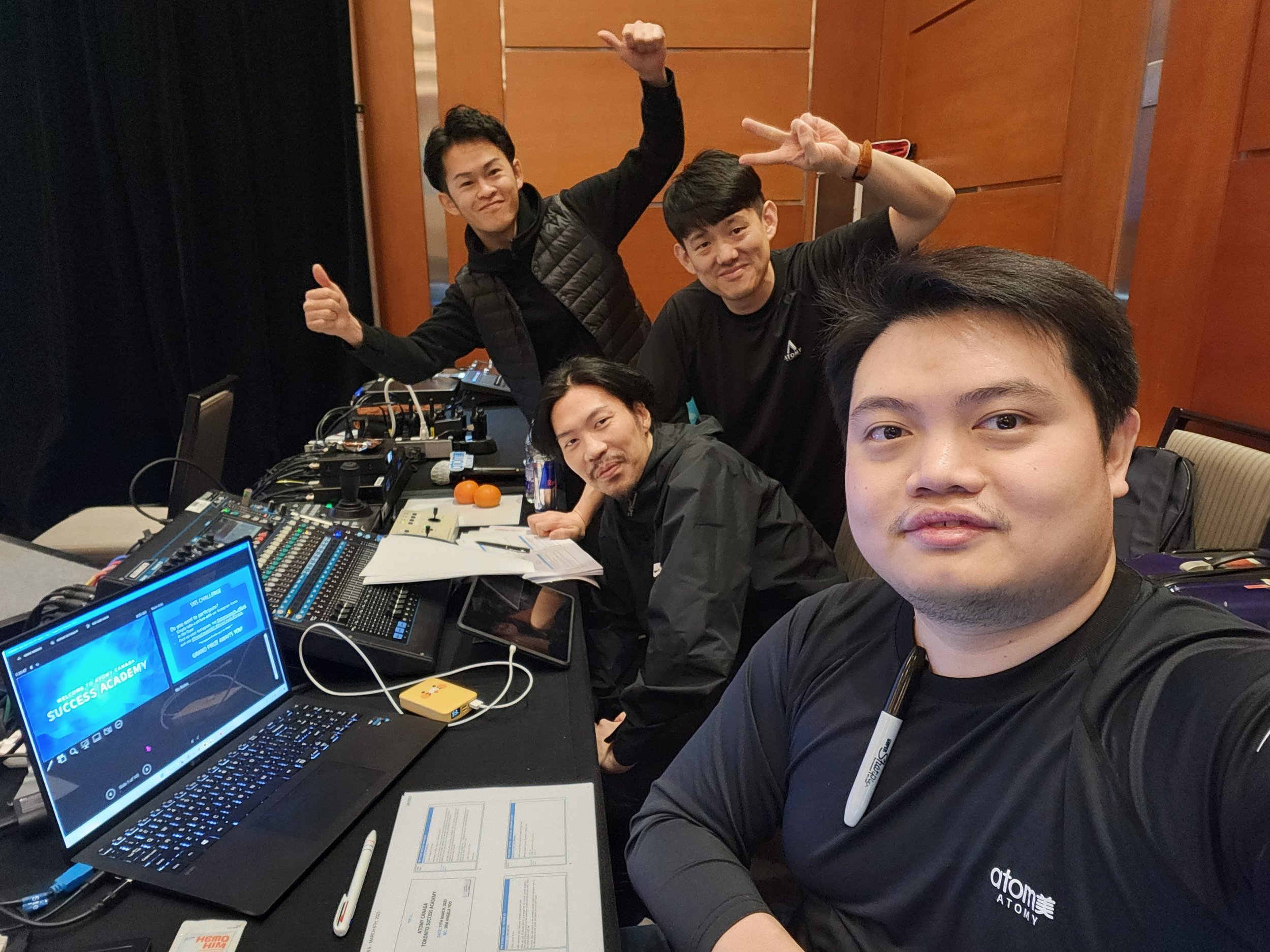 Live Production Team. Crew coordination and event readiness.